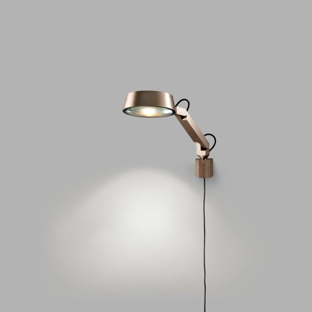 DARK W1 vglampe LED - Rose Gold - 3000K - Light-Point