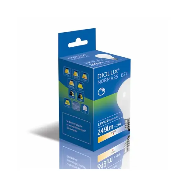 LED p�re - Opal - Diolux 3,5W D�mpbar - 3000K