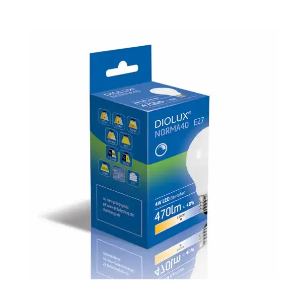 LED p�re - Opal - Diolux 5W D�mpbar - 3000K