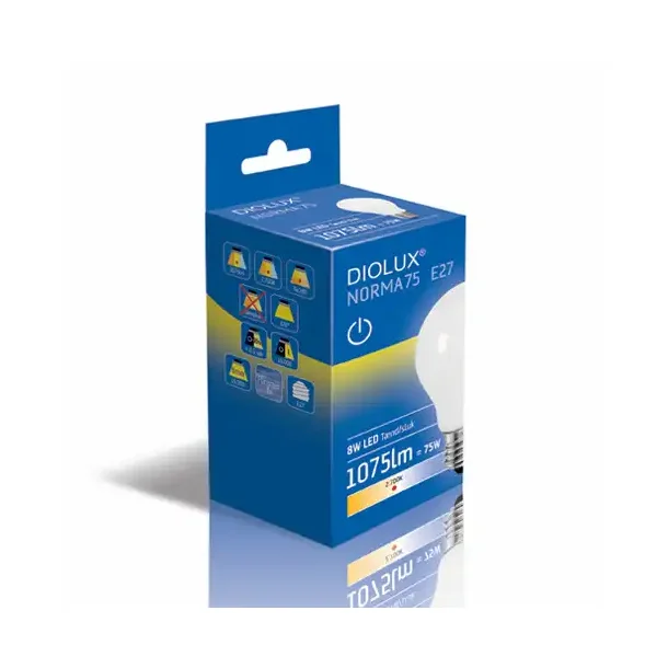 LED p�re - Opal - Diolux - 8W - 1075L - 2700K