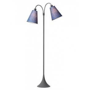Fodgnger Gulvlampe - Soft Gr/Dalabl - Nielsen Light
