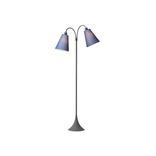 Fodgnger Gulvlampe - Soft Gr/Dalabl - Nielsen Light