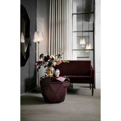 Damn Fashionista Gulvlampe 30 - Klar/Messing - Halo Design