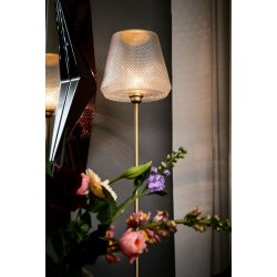 Damn Fashionista Gulvlampe 30 - Klar/Messing - Halo Design