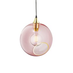 Ballroom Pendel - Stor - Rosa - Design By Us