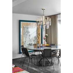 Harakiri Mini Lysekrone - Sort/Smoke - Design By Us