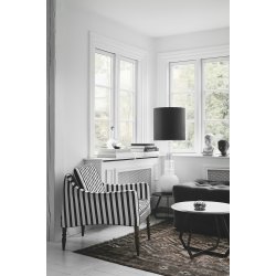 Vintage - Velvet shade w. white inside - Design By Us