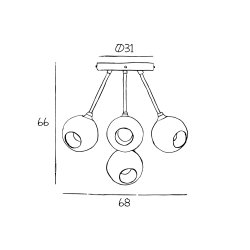 Ballroom Molecule - Lysekrone - Smoke - Design By Us