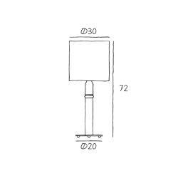 Carnival No. 1 - Bordlampe - Design By Us