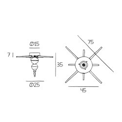 Flash Your Lamps - Guld Deluxe - Design By Us