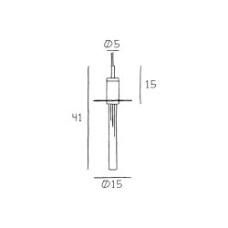 Liberty Pendant - Disc - Pendel - Messing - Design By Us