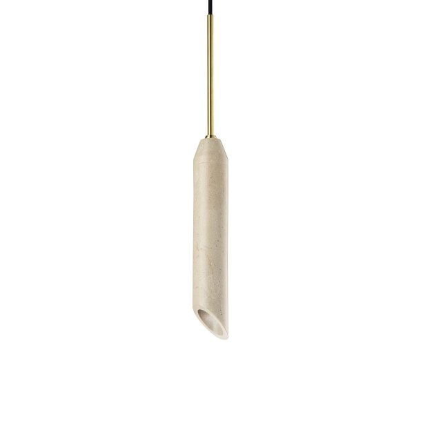 Marble Art Pendant - Pendel - Sand/Gold - Design By Us