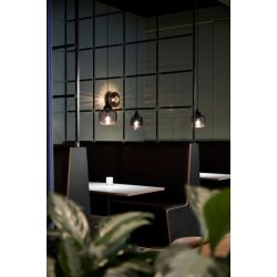 New Wave Stripe - Pendel - Smoke With Silver Edge - Design By Us