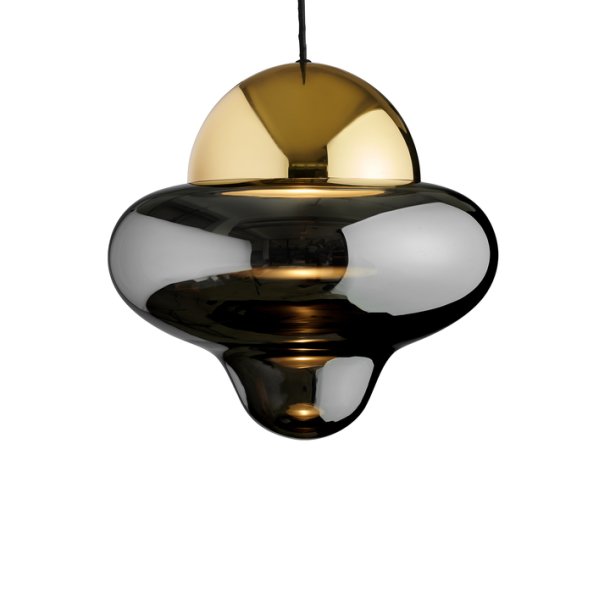 Nutty XL Pendel - Smoke/Guld - Design By Us