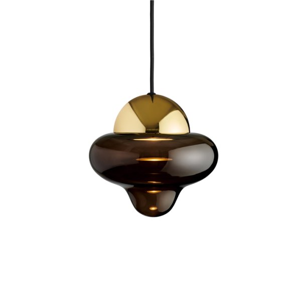 Nutty Pendel - Brun/Guld - Design By Us