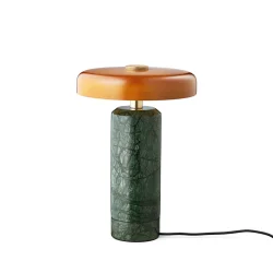 Trip - Genopladelig Bordlampe - Moss/Amber - Design By Us