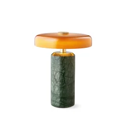 Trip - Genopladelig Bordlampe - Moss/Amber - Design By Us