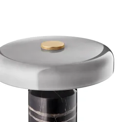 Trip - Genopladelig Bordlampe - Ash/Gray - Design By Us