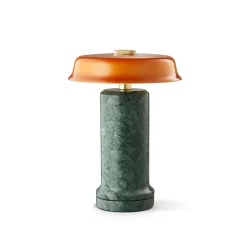 Trip No. 2 - Genopladelig Bordlampe - Moss/Amber - Design By Us