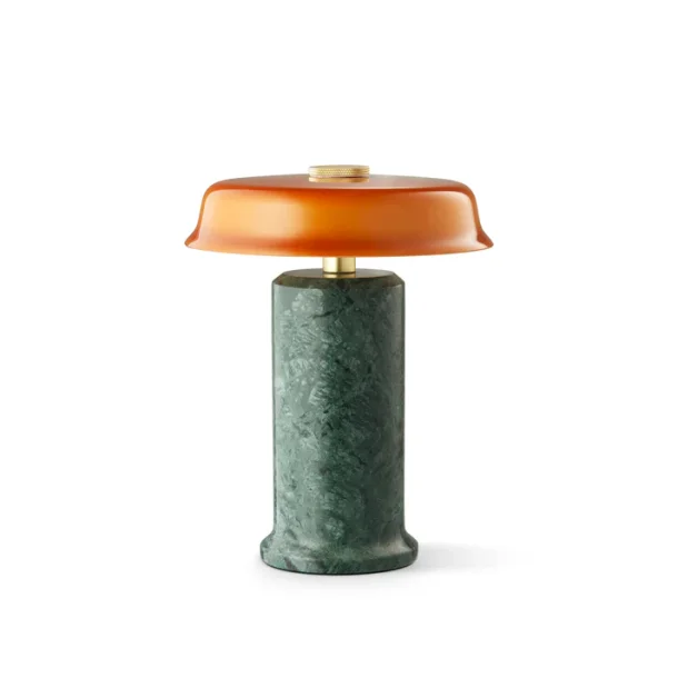 Trip No. 2 - Genopladelig Bordlampe - Moss/Amber - Design By Us