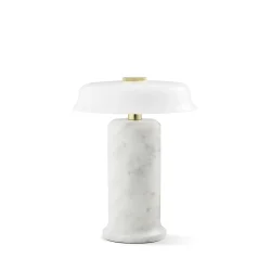 Trip No. 2 - Genopladelig Bordlampe - Carrara/Opal - Design By Us
