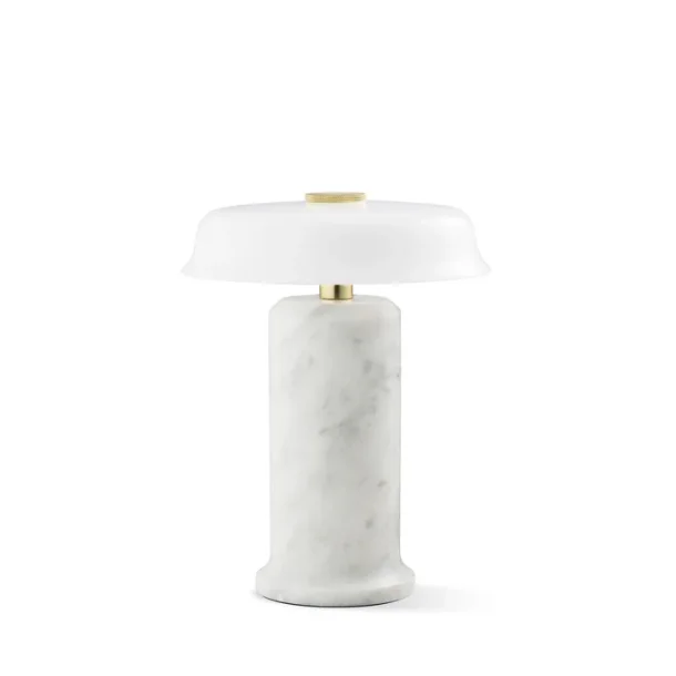 Trip No. 2 - Genopladelig Bordlampe - Carrara/Opal - Design By Us