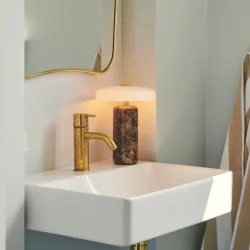 Trip - Genopladelig Bordlampe - Dark Emperador/Opal - Design By Us