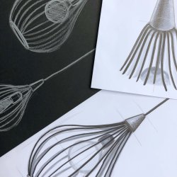 Drops Pendel - �38 - Metal - Halo Design