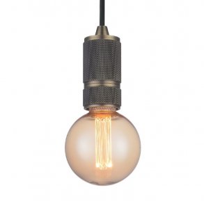 Halo - Mini Fatningsst - Antik Messing - Halo Design