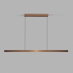 Edge Linear S2000 LED pendel - Rose Gold - Light-Point