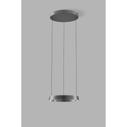 Edge Round 400 LED pendel - Titanium - Light-Point
