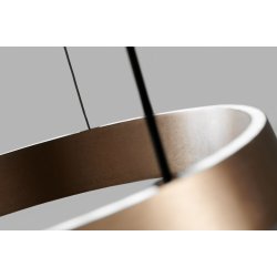 Edge Round 400 LED pendel - Rose Gold - Light-Point