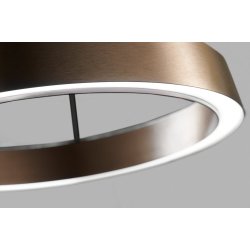 Edge Round 500 LED pendel - Rose Gold - Light-Point