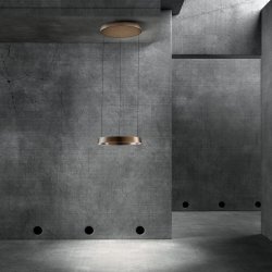 Edge Round 500 LED pendel - Rose Gold - Light-Point