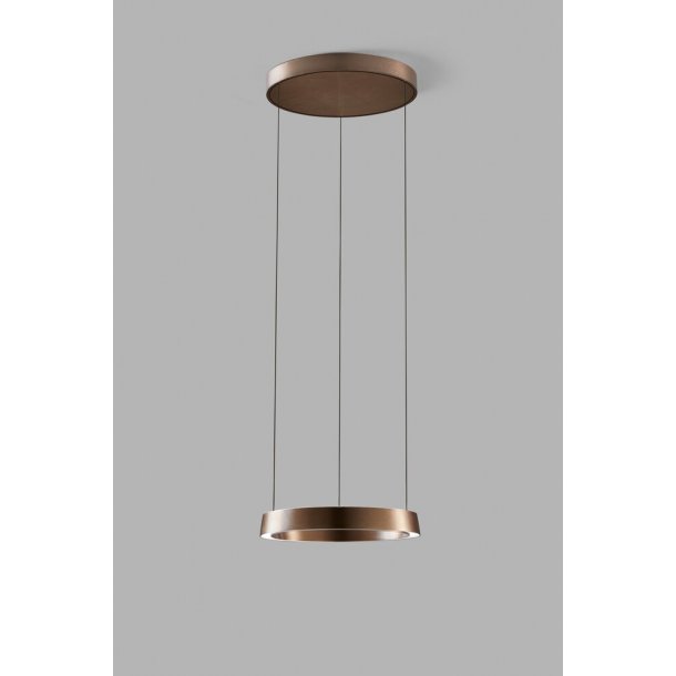Edge Round 400 LED pendel - Rose Gold - Light-Point