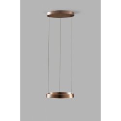Edge Round 400 LED pendel - Rose Gold - Light-Point