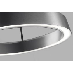 Edge Round 500 LED pendel - Titanium - Light-Point
