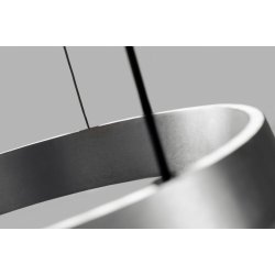Edge Round 500 LED pendel - Titanium - Light-Point