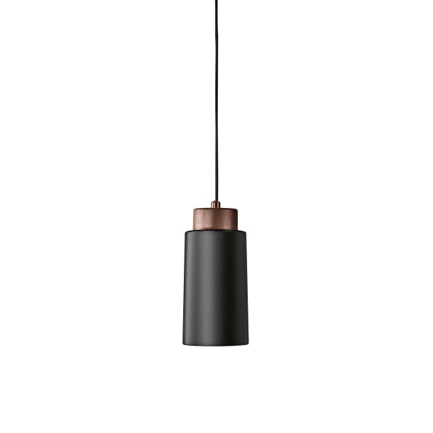 Edge Pendel - Small - Mat Sort/Bronze - Herstal