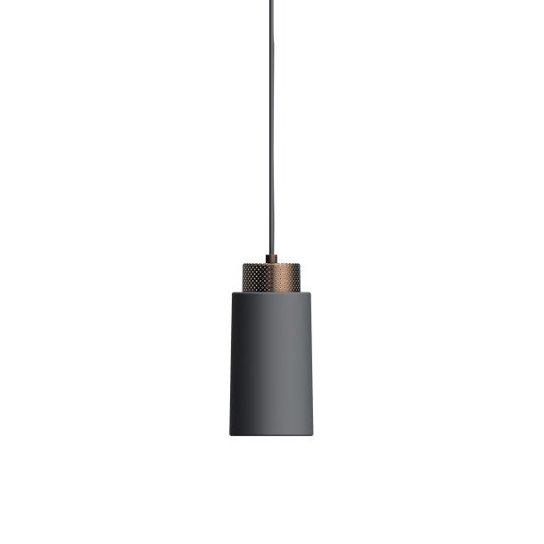 Edge Pendel - Small - Mat Gr/Bronze - Herstal