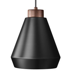 Edge Pendel - Medium - Mat Sort/Bronze - Herstal