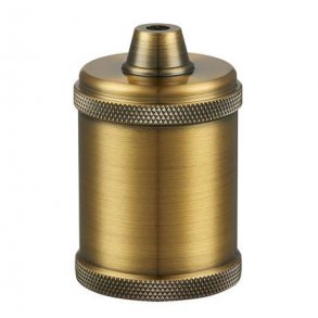 RawFatning E27 - Antik Messing - Halo Design