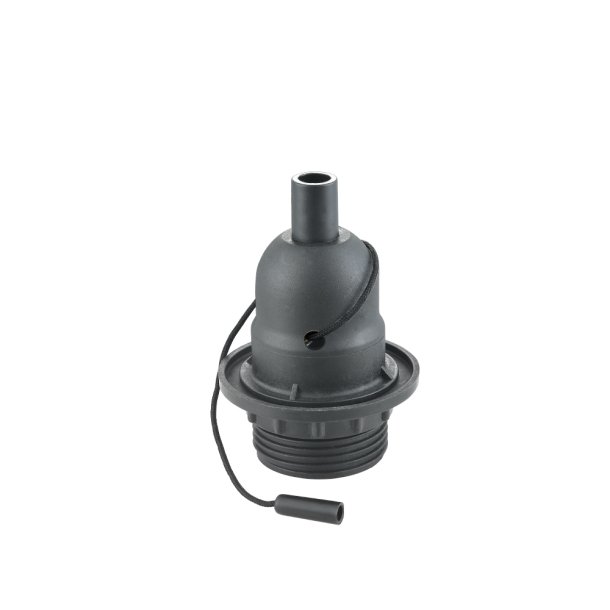 Fatning Plast m/snortrk E27 - Sort - Halo Design