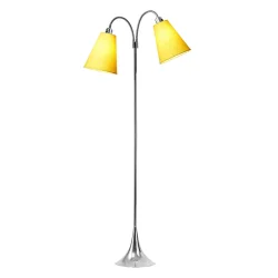 Fodg�nger Gulvlampe - Krom/Gul - Nielsen Light