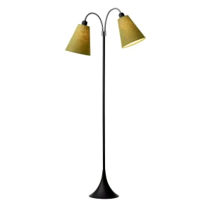 Fodg�nger Gulvlampe - Sort - Lys armygr�n/Lys armygr�n - Nielsen Light