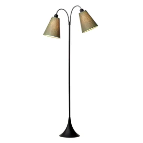 Fodg�nger Gulvlampe - Sort/Olivengr�n - Nielsen Light