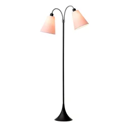 Fodg�nger Gulvlampe - Sort - St�vet Rosa/St�vet Rosa - Nielsen Light
