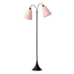 Fodg�nger Gulvlampe - Sort - St�vet Rosa/St�vet Rosa - Nielsen Light