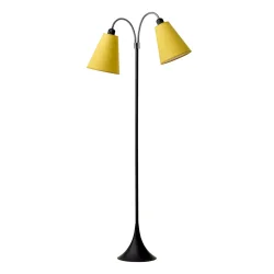Fodg�nger Gulvlampe - Sort - Sennepsgul/Sennepsgul - Nielsen Light