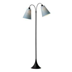 Fodg�nger Gulvlampe - Sort - St�vet Bl�/St�vet Bl� - Nielsen Light